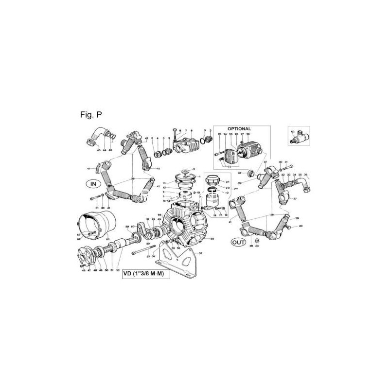 Bertolini Poly 2240 Pumpenteile, KATALOG-POLY2240