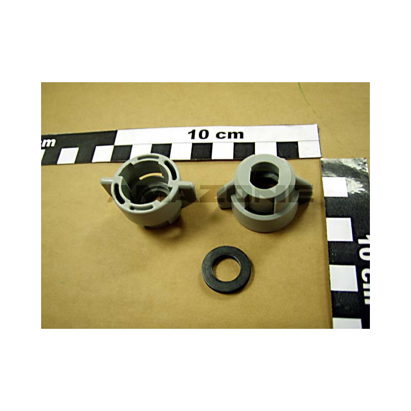 Bayonetkappe SW 10.5 (grau) with Dichtung ZF967, Amazone