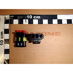 Buchsengehäuse 3 pol. AMP NF025, Amazone