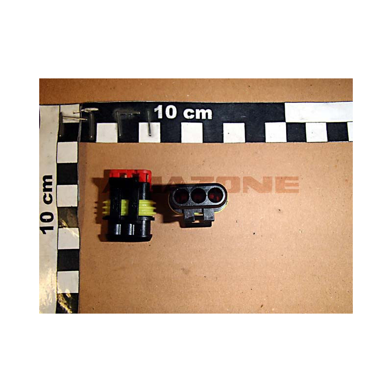 Buchsengehäuse 3 pol. AMP NF025, Amazone