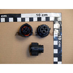 2Buchsengehaeuse 2 pol. NF291 rounds