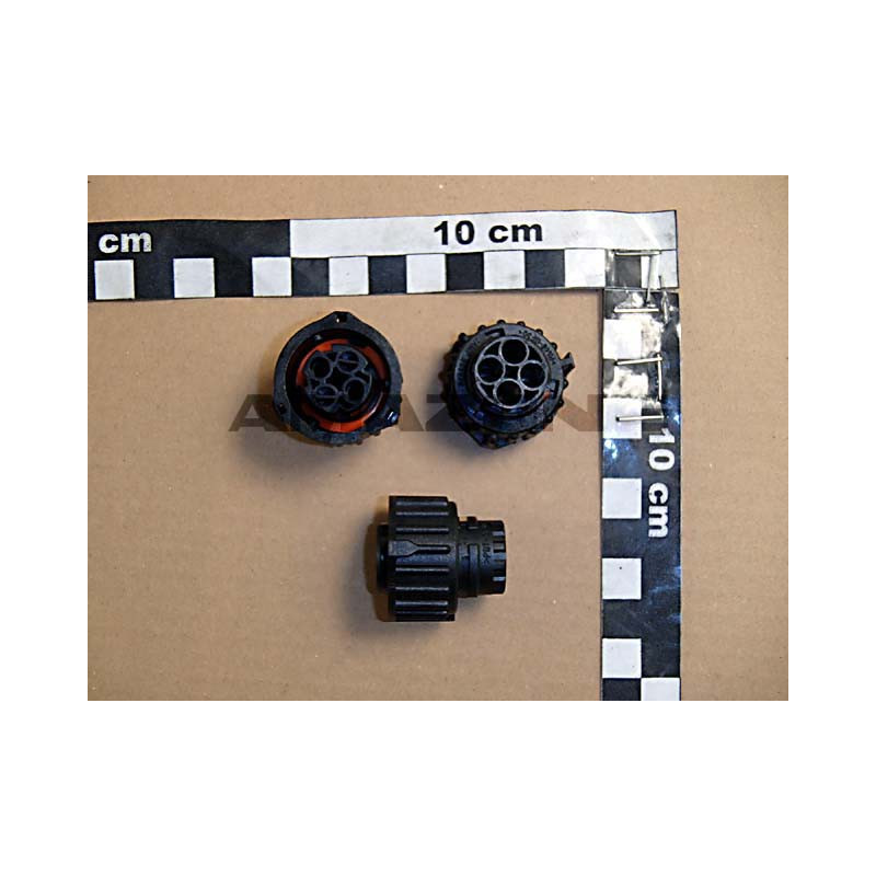 Buchsengehaeuse 2 pol. NF291 rounds, Amazone