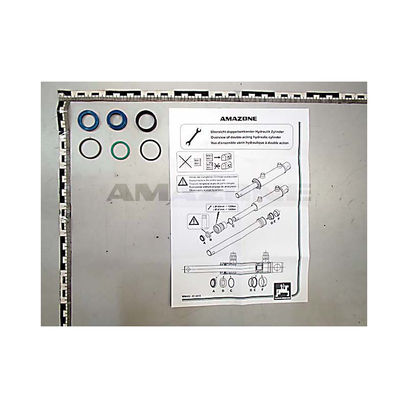 Dichtsatz für Hydraulikzylinder 948113 948119, Amazone