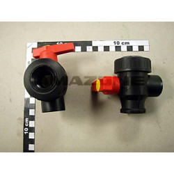 3-Wegekugelhahn 3/4Zoll 3Loch zf488, Amazone