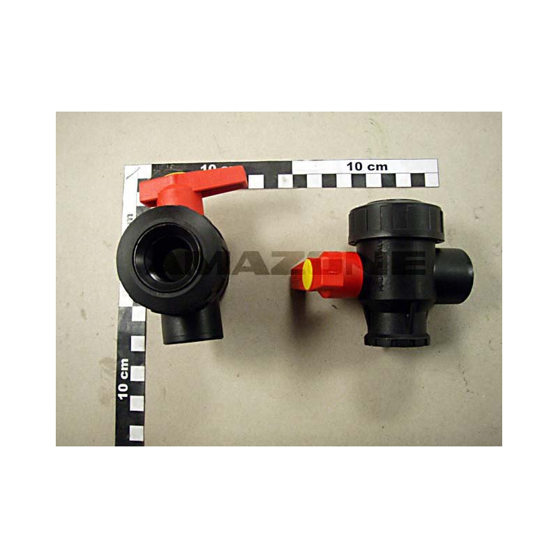 3-Wegekugelhahn 3/4Zoll 3Loch zf488, Amazone