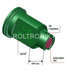 2CVI 80° ALBUZ Ejektor-Sprühgerät