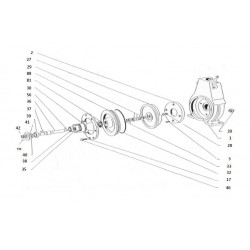 2Rotor axle – pump roller AA5PL MATROT