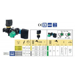 2Hauptventil mit elektrischem Proportionalventil (grau) 60l/min