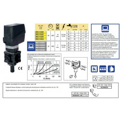2Electric proportional control valve (yellow) 100l/min