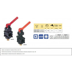 2Manual control valve section 40 bar, without pressure compensation