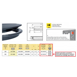 2MISTRAL Tankdeckel, seitliche Montage, ARAG