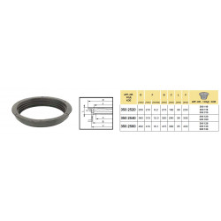 2Gewindeflansch für Tankdeckel, seitliche Montage, ARAG