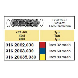 2Saugfiltereinsatz 108x200, 50-Mesh ARAG