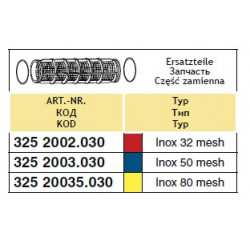 2Wkład filtra ciśnieniowego 52x150, 100-mesh ARAG