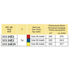 2Saugfilter 80-120 l/min T6 mit Ventil, ARAG