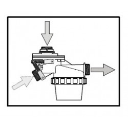 23-way suction filter 80-120 l/min, ARAG