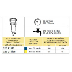 2Selbstreinigender Druckfilter 200-280 l/min T5 M/F, ARAG