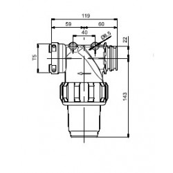 2Druckfilter 150-160 l/min T5 M/F, ARAG