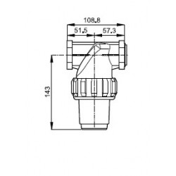 2Pressure filter 150-160 l/min 863(463), ARAG