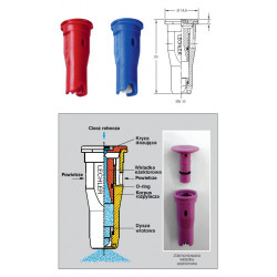 2Air-injector nozzles ID3 LECHLER