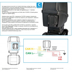 22-way ball electric valve fork coupling, UHNW, CANbus, ARAG