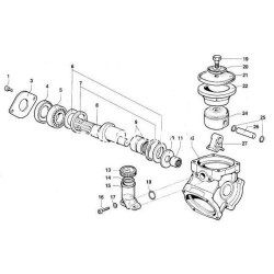 Parts for the Comet BP105 K pump, KATALOG-BP105K