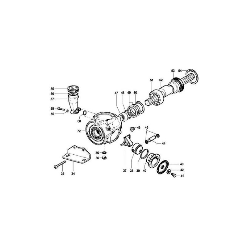 Parts for the Comet APS 61 pump, KATALOG-APS61