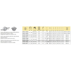 23-way ball electric valve lower threaded coupling, AISI 316, ARAG