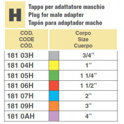 2Camlock żeński 1"F, ARAG