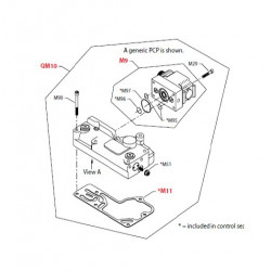 2Vorsteuerventil für Sauer Danfoss MCV116G4201 Serie 90 Pumpe