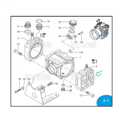 2Zacisk pompy AR 651670 Annovi Reverberi