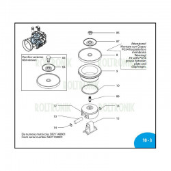 2Wobble plate foro 0 14 AR115BP/AR135BP 580370 Annovi Reverberi