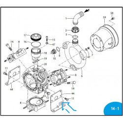 Części do pompy Annovi Reverberi AR125 i AR145, KATALOG-AR125