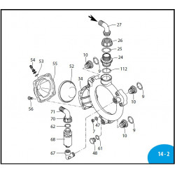 2Teile für die Annovi Reverberi AR125 und AR145 Pumpe