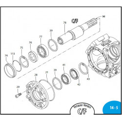 2Teile für die Annovi Reverberi AR125 und AR145 Pumpe