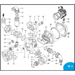 2Głowica prawa cylindra pompy Annovi Reverberi 115/135 BP