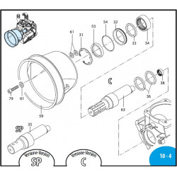 290°-Bogen D. 25 Pumpen Annovi Reverberi 115/135 BP