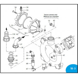 2Teile für die Annovi Reverberi AR160- und AR185-Pumpe
