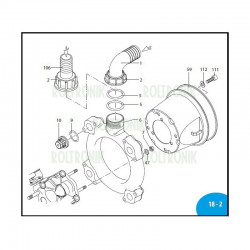 2Annovi Reverberi AR160bp/AR185bp Auslassverteiler