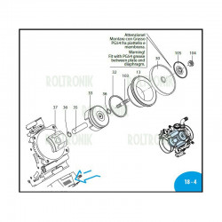 2Annovi Reverberi AR160bp/AR185bp Auslassverteiler