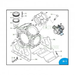 2Króciec D.60 AR 215 bp 750730 Annovi Reverberi