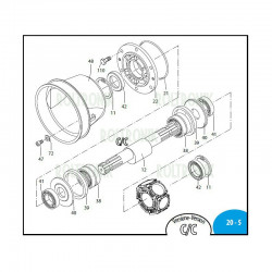 2Pumpenfuß 750200 Annovi Reverberi