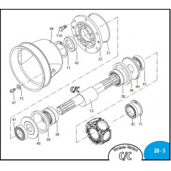 2Pump body  AR 215 bp 751800 Annovi Reverberi