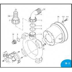 2Unterlegscheibe AR160bp/AR185bp 250143 Annovi Reverberi