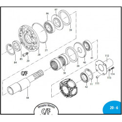 2Piston ring  AR 500260 Annovi Reverberi