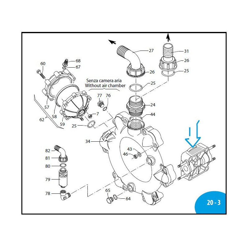 Lufttankspeicher AR 629216 Annovi Reverberi