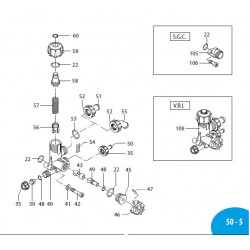 2Teile für die Annovi Reverberi AR202/252 Pumpe