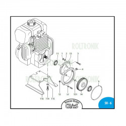 2Flange  AR203/AR252 800020  Annovi Reverberi