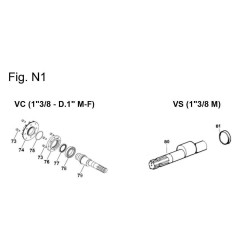2Bertolini Poly 2180 Pumpenteile