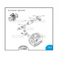 2Hub pin  AR303/403 800090 Annovi Reverberi